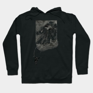 Victorian War of The Worlds Etching Hoodie